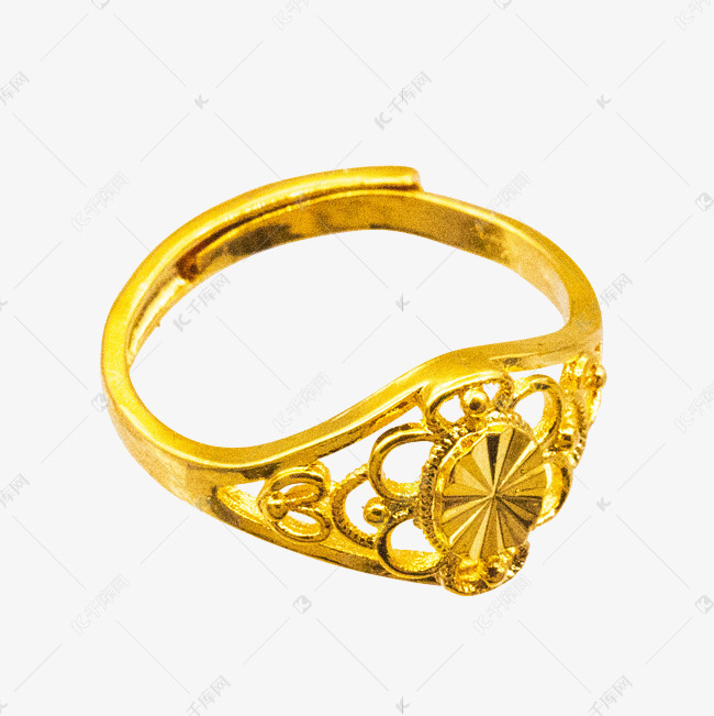  中国黄金双蝴蝶戒指